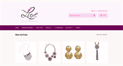 Desktop Screenshot of luxestatements.com